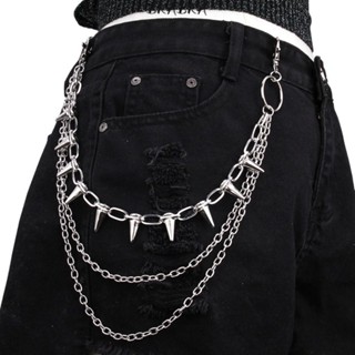 Women'S Jeans Accessories - Unisex Hip Hop Punk Rock Metal
