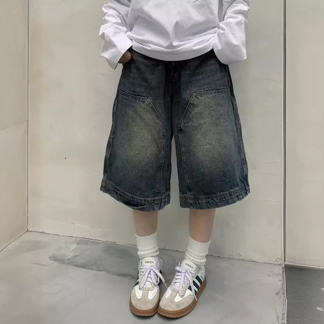 Women'S Jeans Accessories - Women Y2K Vintage Baggy Jean Shorts