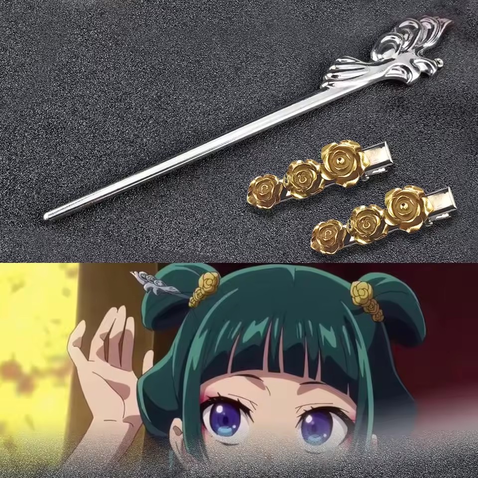 Women Accessories Wholesale - Apothecary Diaries Alloy Hairpins Anime Cosplay