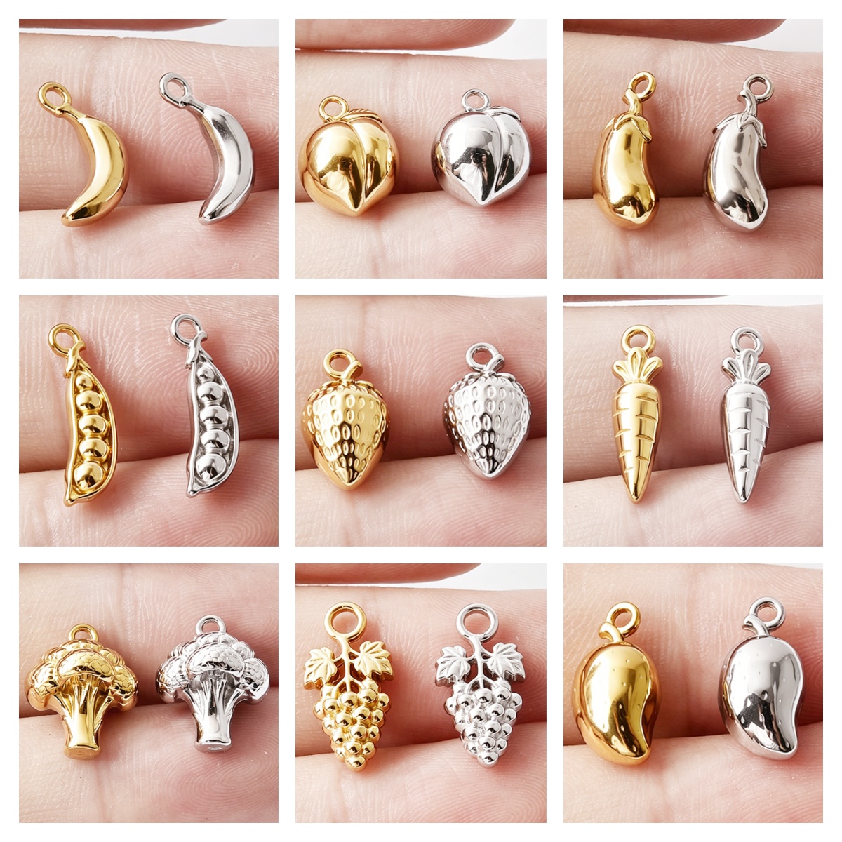 7Pcs Fruit Strawberries Banana - огляд і ціна Women'S Accessories Mango