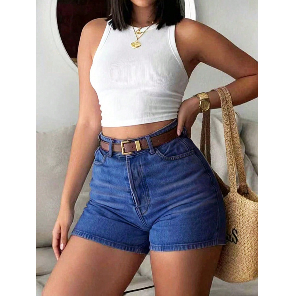Women Summer Denim Shorts High - огляд і ціна Women'S Jeans Accessories