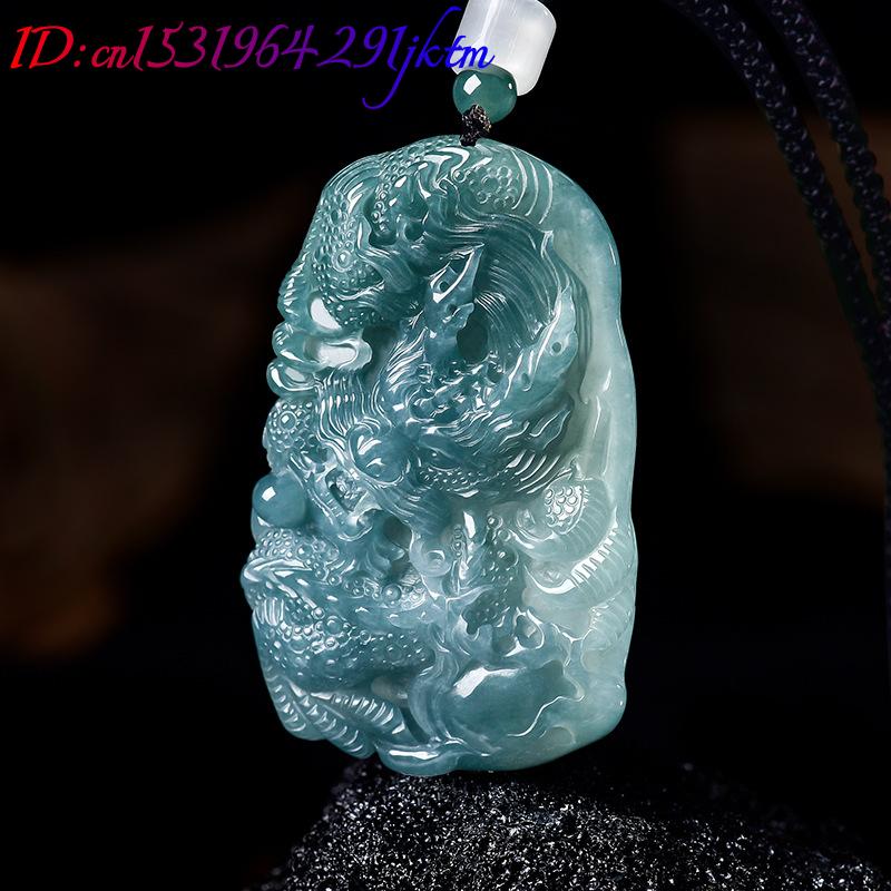 Natural Burmese Jadeite Dragon - огляд і ціна Accessories Woman