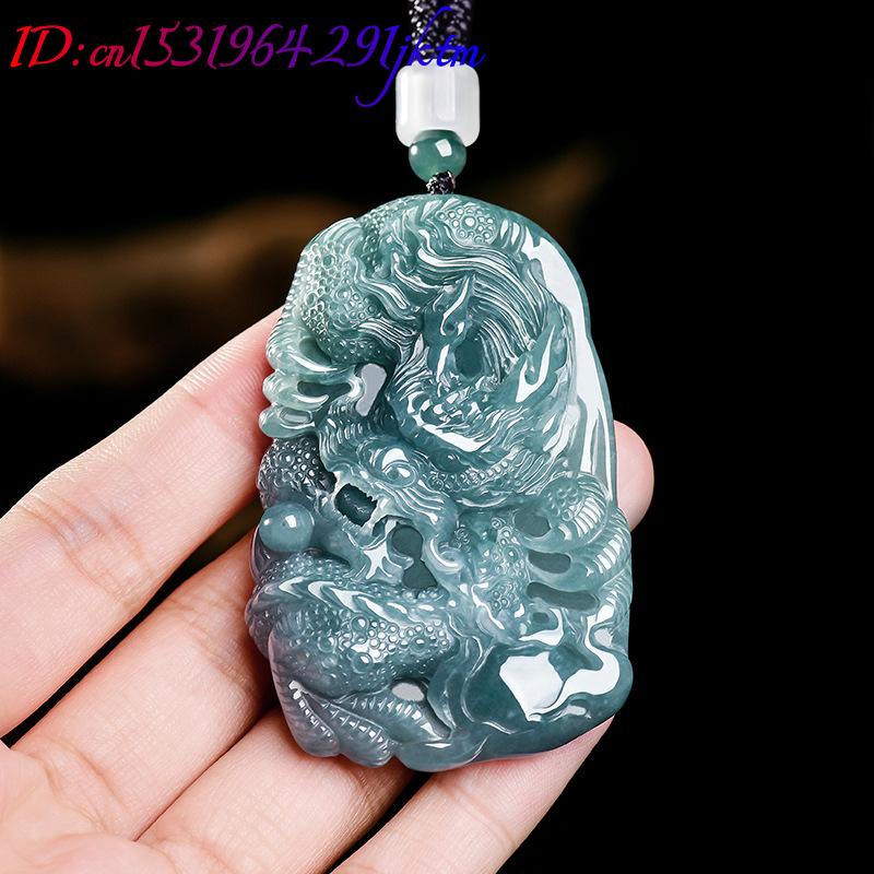 Natural Burmese Jadeite Dragon - огляд і ціна Accessories Woman