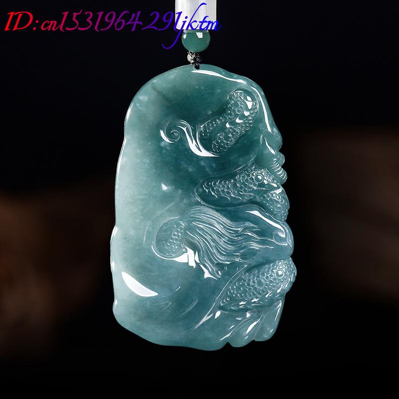 Natural Burmese Jadeite Dragon - огляд і ціна Accessories Woman