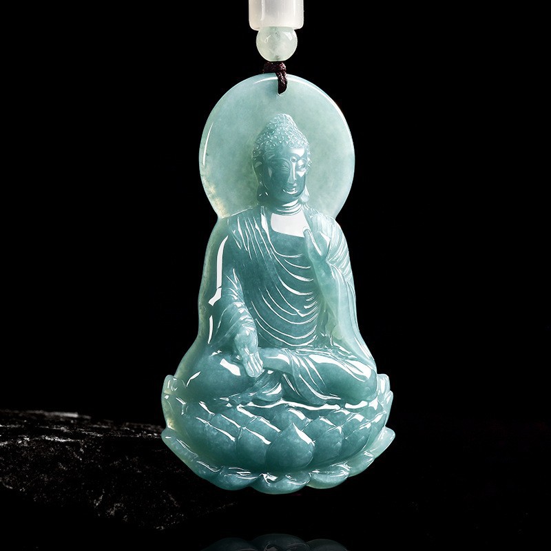 Natural Burmese Jadeite Buddha - огляд і ціна Accessories Woman
