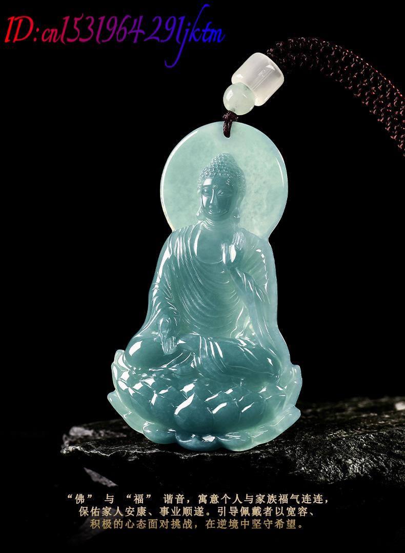 Natural Burmese Jadeite Buddha - огляд і ціна Accessories Woman
