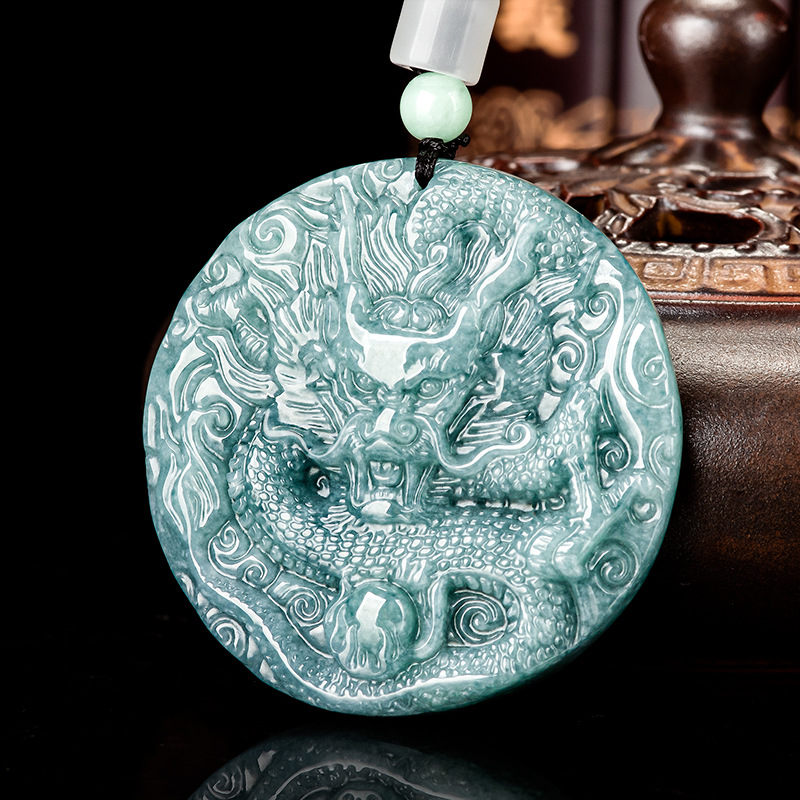 Burmese Jadeite Dragon Pendant - огляд і ціна Accessories Woman