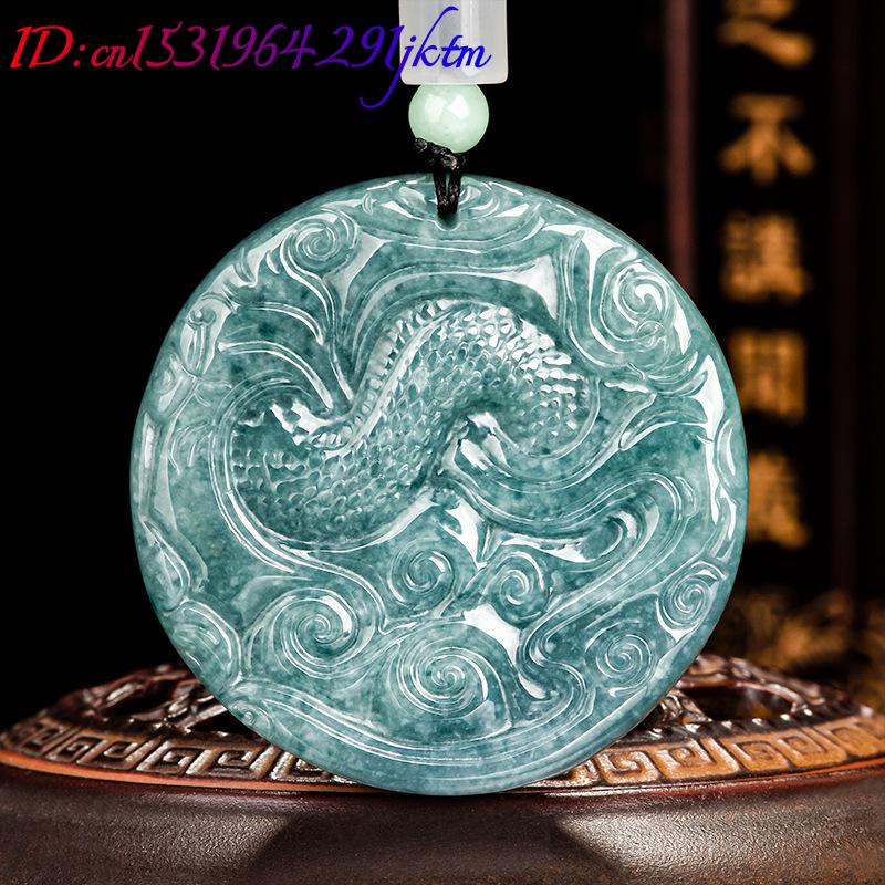 Burmese Jadeite Dragon Pendant - огляд і ціна Accessories Woman