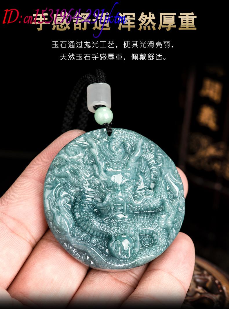 Burmese Jadeite Dragon Pendant - огляд і ціна Accessories Woman