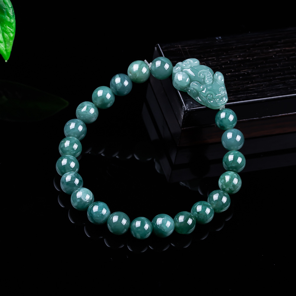 Natural Burmese Jadeite Pixiu  - огляд і ціна Accessories Woman