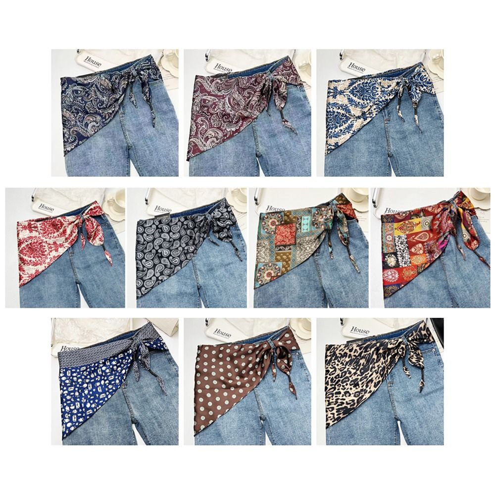 Imitation Silk Cashew Floral S - огляд і ціна Women'S Jeans Accessories