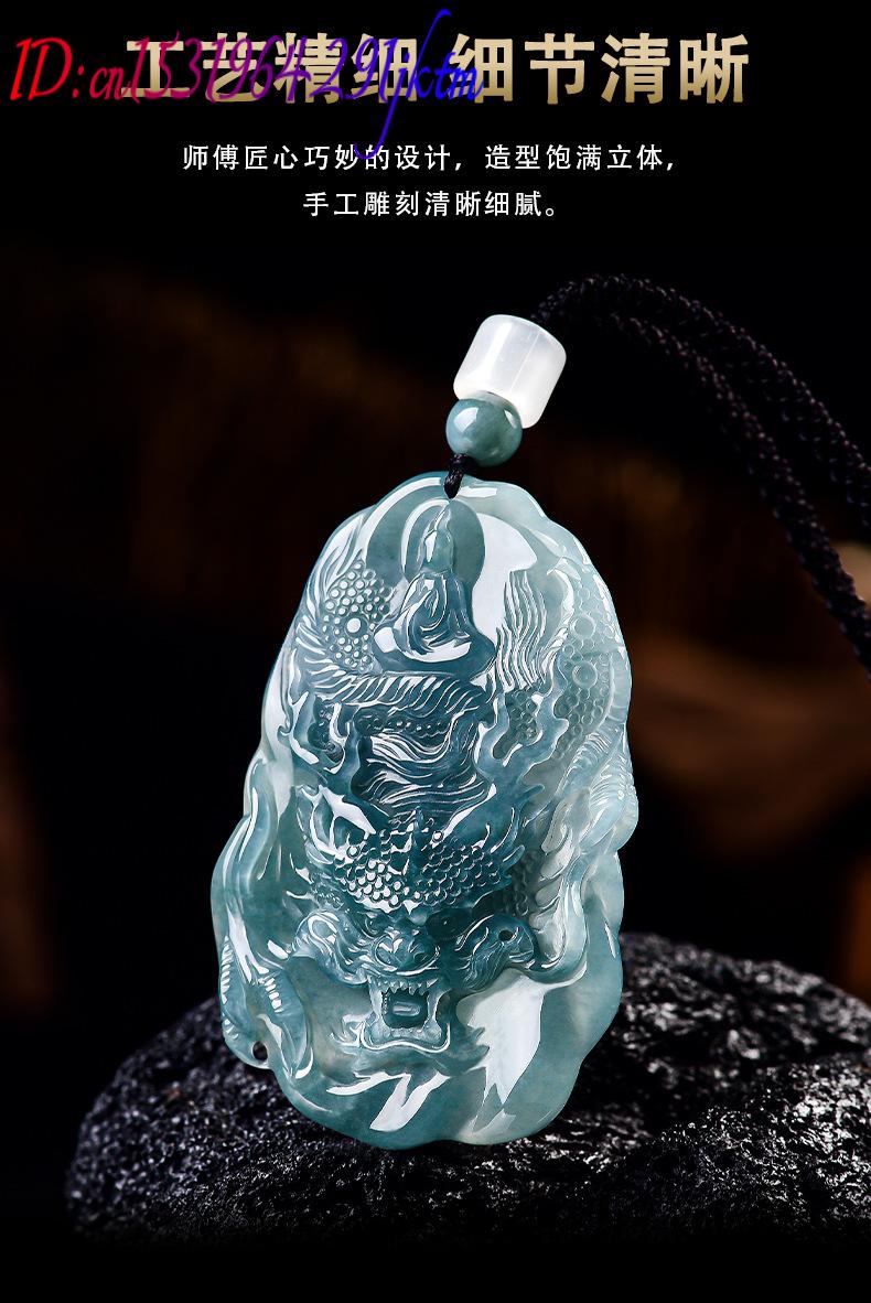 Natural Burmese Jadeite Dragon - огляд і ціна Accessories Woman