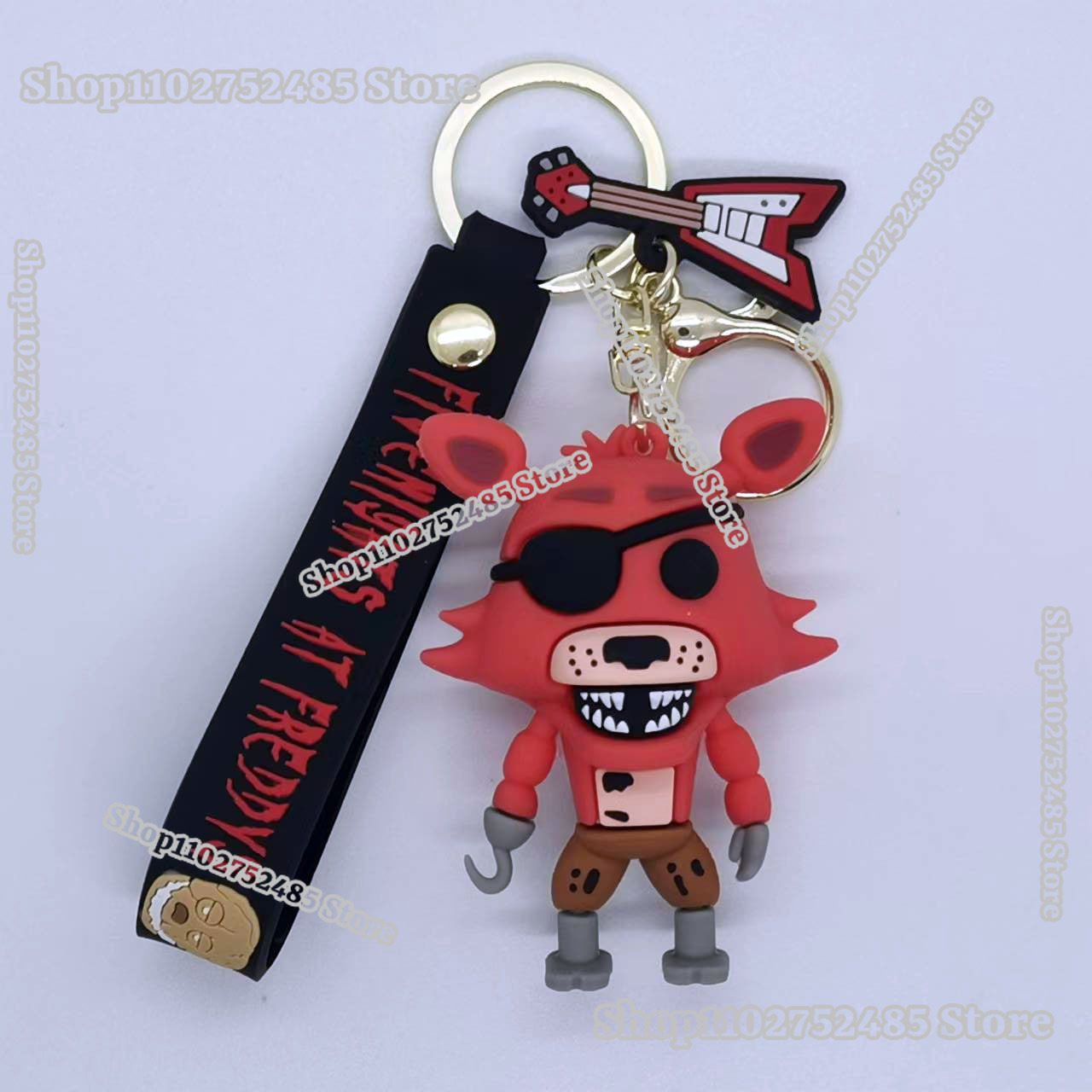 5pcs Cartoon Anime FNAF Figure - огляд і ціна Women'S Key Accessories