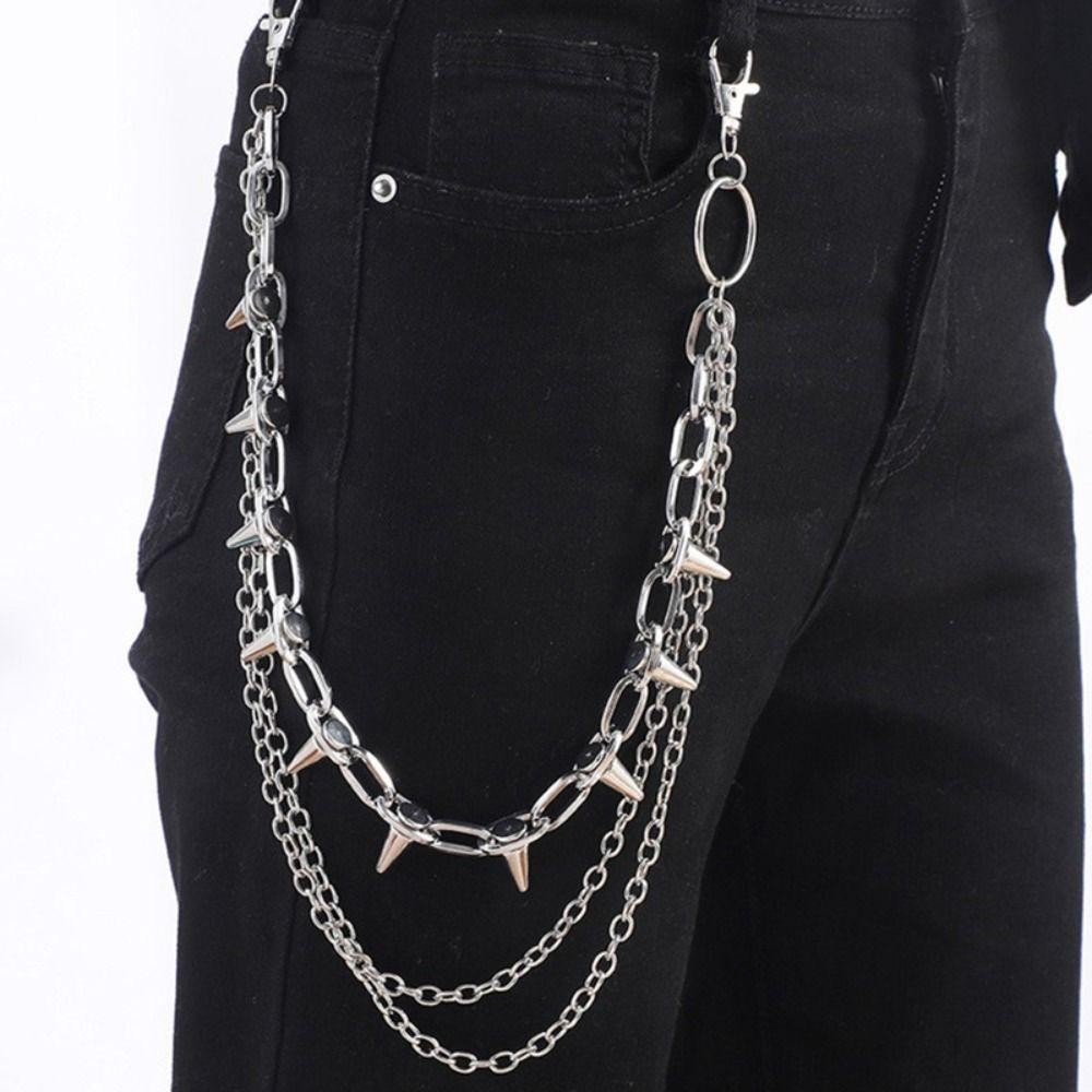 Unisex Hip Hop Punk Rock Metal - огляд і ціна Women'S Jeans Accessories