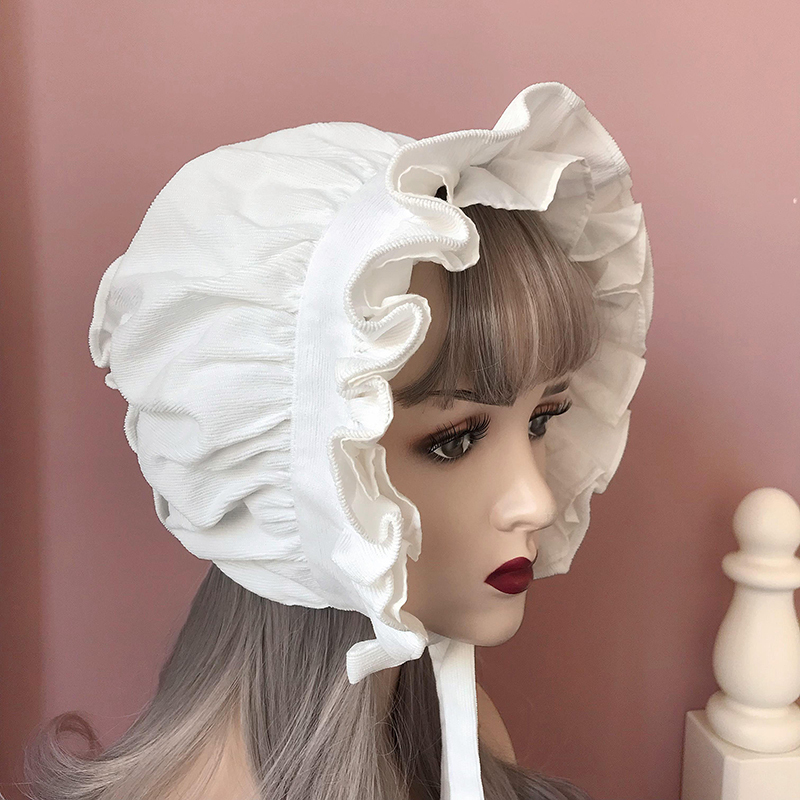 Maid Bonnet Hat Lolita Girl Co - огляд і ціна Women'S Victorian Era Accessories