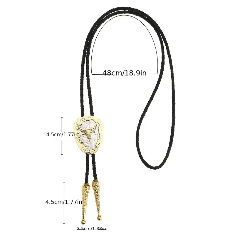 Eagle Animal Bicolor Bolo Tie  - огляд і ціна Women'S Eagles Accessories