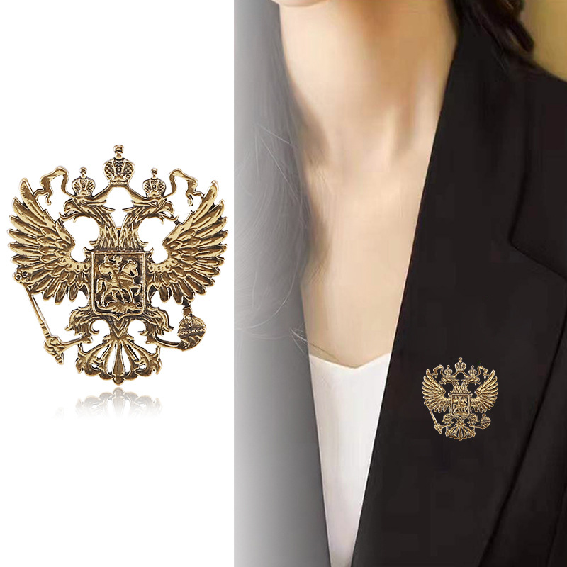 New Vintage Eagle Brooch Alloy - огляд і ціна Women'S Eagles Accessories