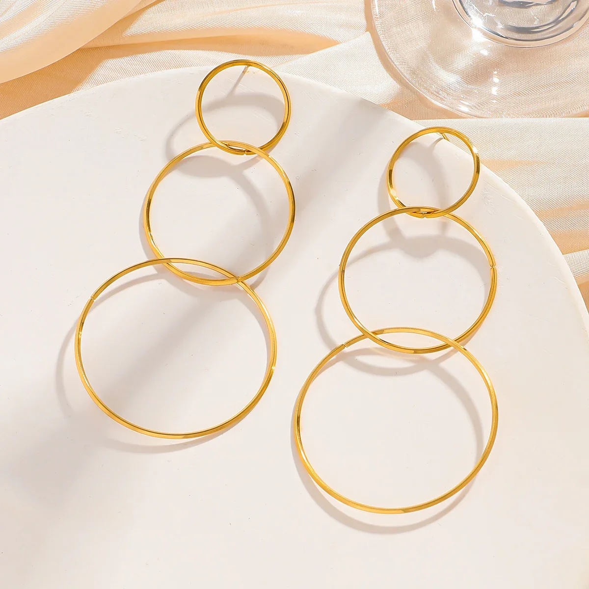 Luxury Simple 3 Circles Stainl - огляд і ціна Women'S Accessories Mango
