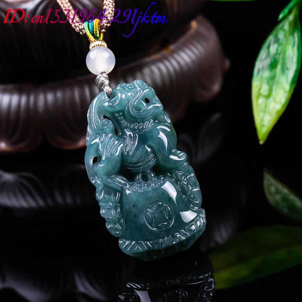 Burmese Jadeite Pixiu Pendant  - огляд і ціна Accessories Woman