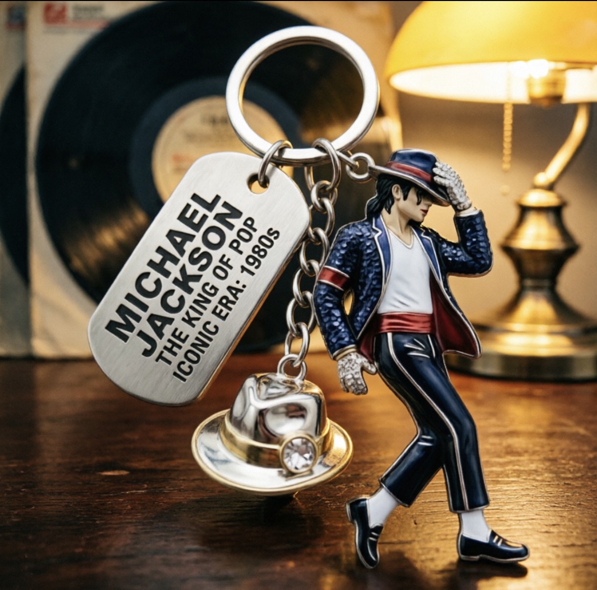 Michael Jackson Keychain, Clas - огляд і ціна Women'S Key Accessories