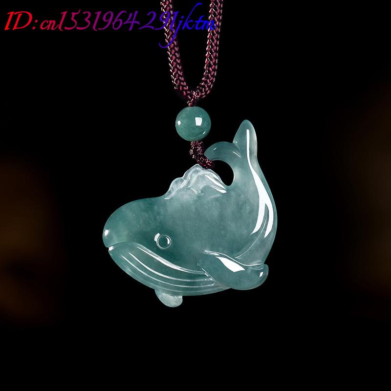Natural Burmese Jadeite Whale  - огляд і ціна Accessories Woman