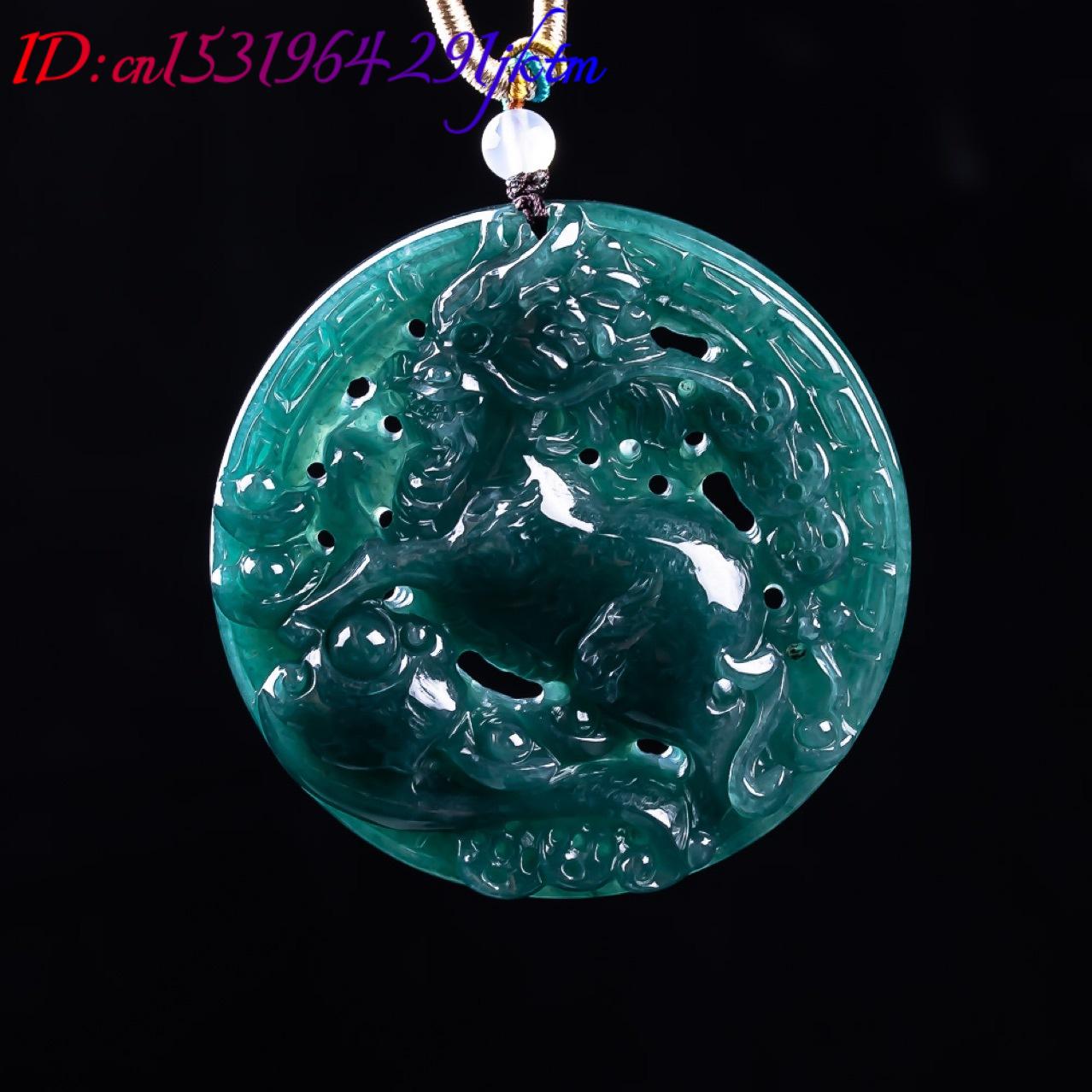 Burmese Jadeite Dragon Pendant - огляд і ціна Accessories Woman