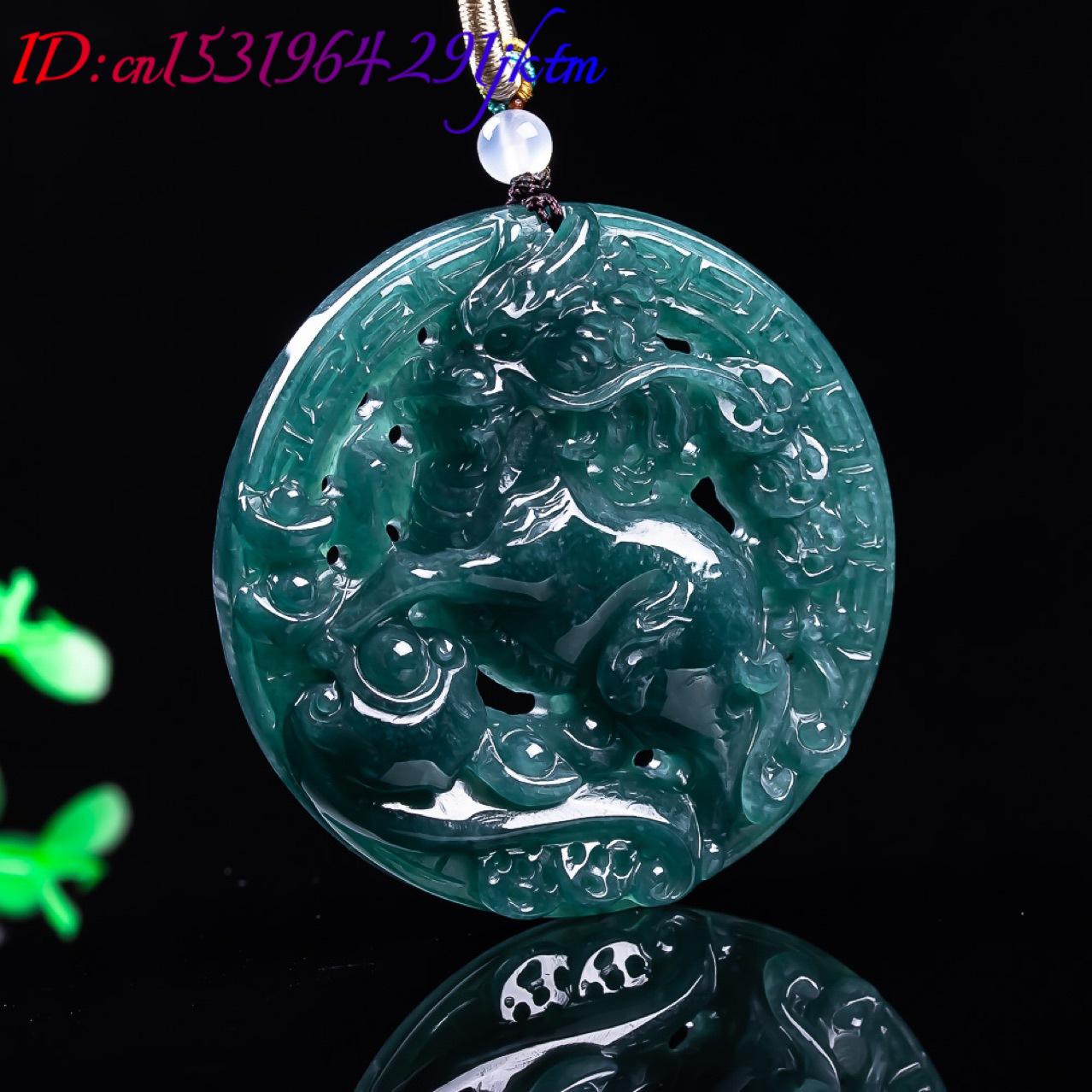 Burmese Jadeite Dragon Pendant - огляд і ціна Accessories Woman