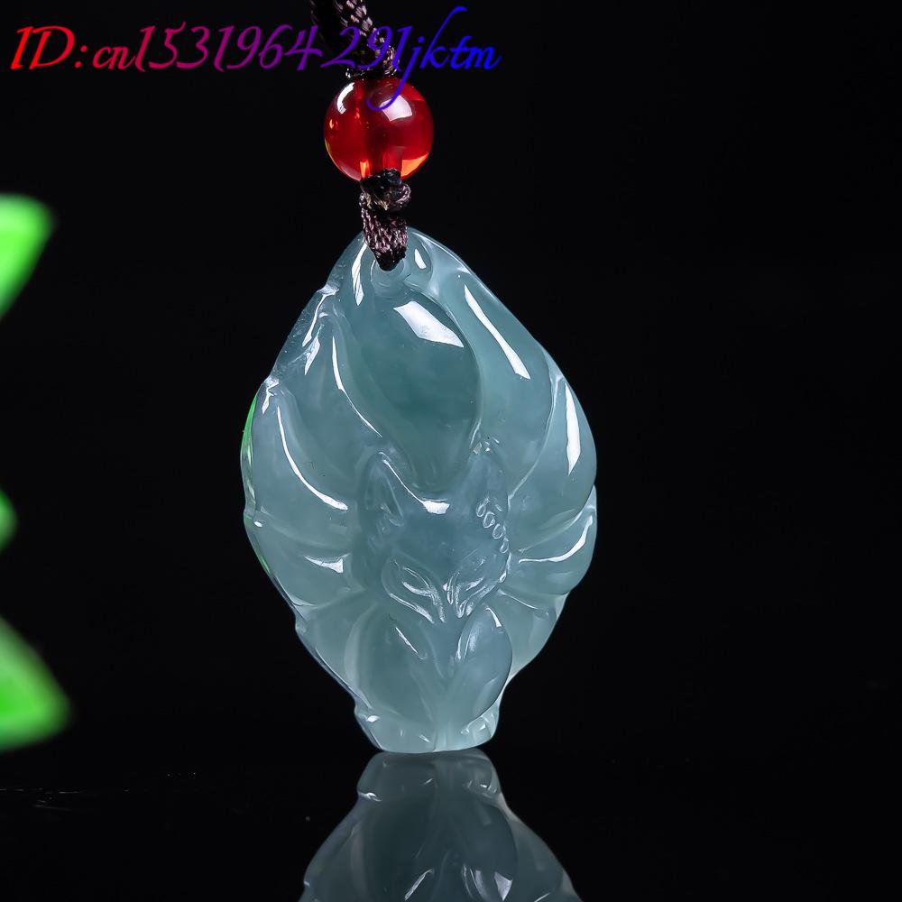 Natural Burmese Jadeite Fox Pe - огляд і ціна Accessories Woman