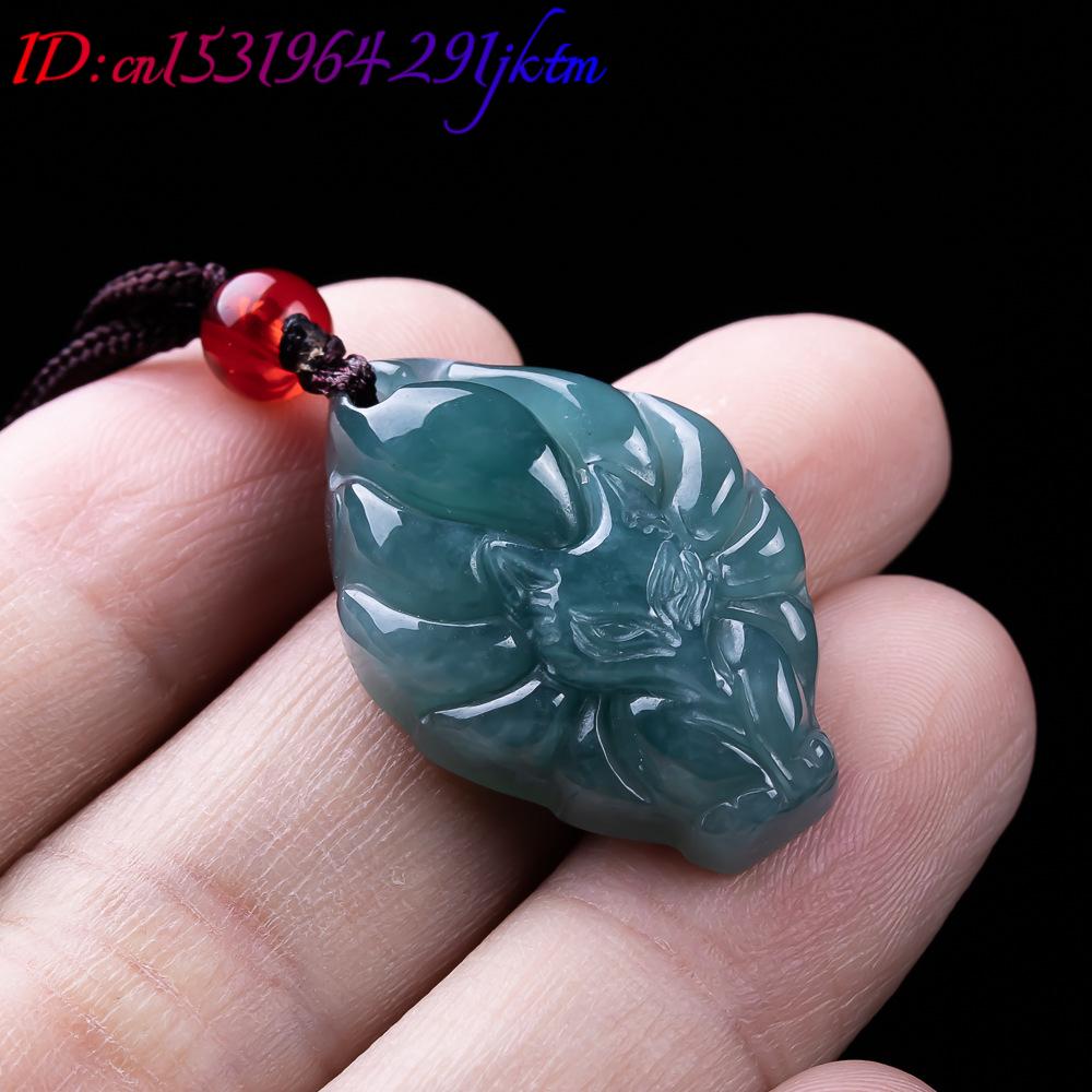 Natural Burmese Jadeite Fox Pe - огляд і ціна Accessories Woman
