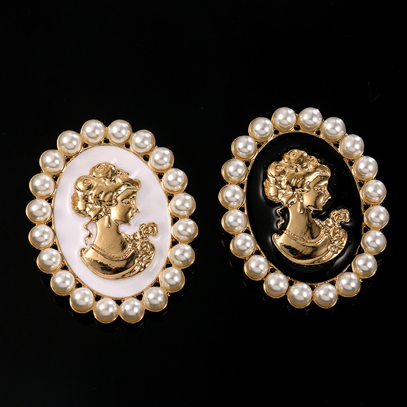 Victorian Style Pearls Cameo B - огляд і ціна Women'S Victorian Era Accessories