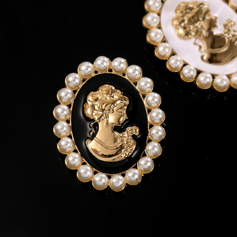 Victorian Style Pearls Cameo B - огляд і ціна Women'S Victorian Era Accessories