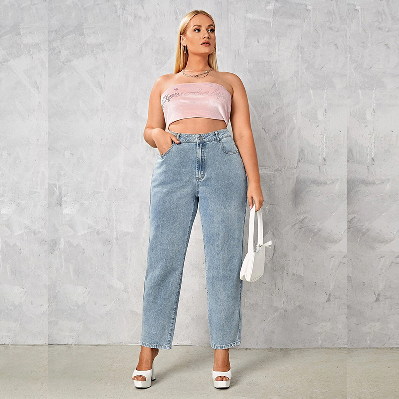 Plus Size Women Jeans Autumn D - огляд і ціна Women'S Jeans Accessories