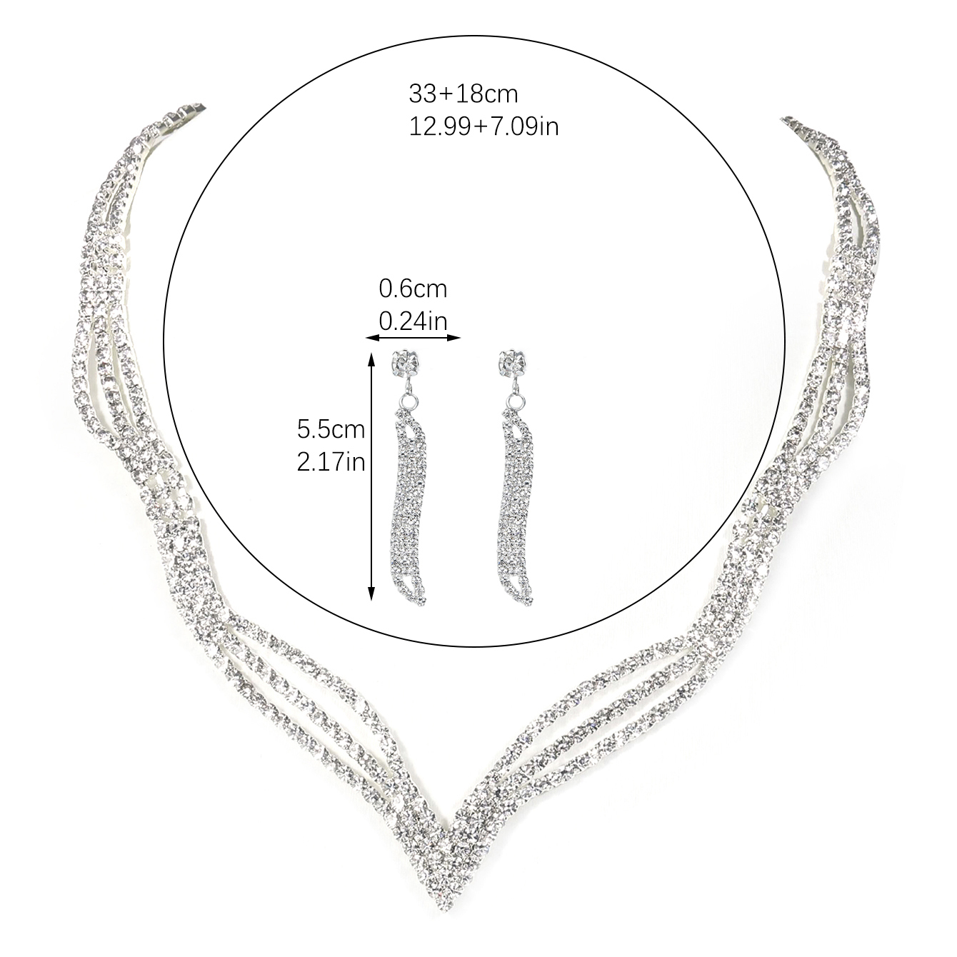 Bride Wedding Necklace Earring - огляд і ціна Women'S Accessories Mango