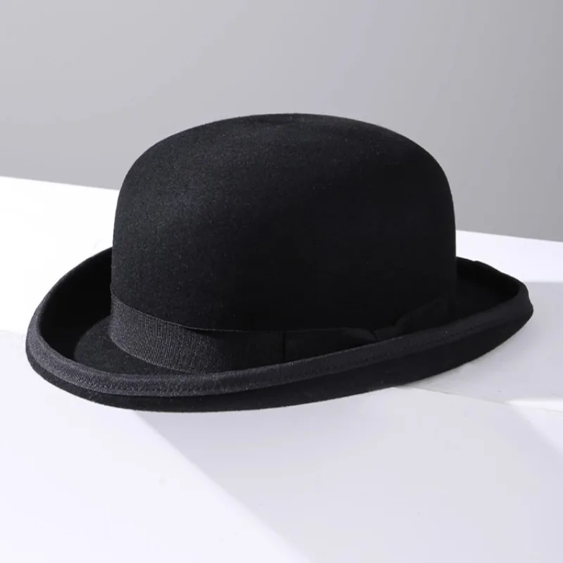 100% Wool Bowler Hat for Men B - огляд і ціна Women'S Victorian Era Accessories
