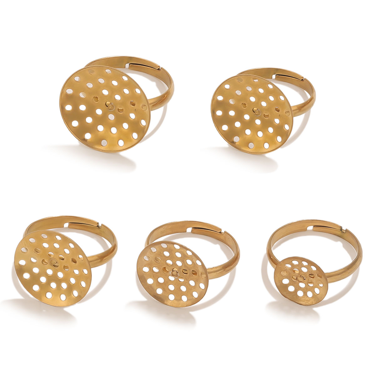 10pcs/lot Stainless Steel Ring - огляд і ціна Ring Set Adjustable