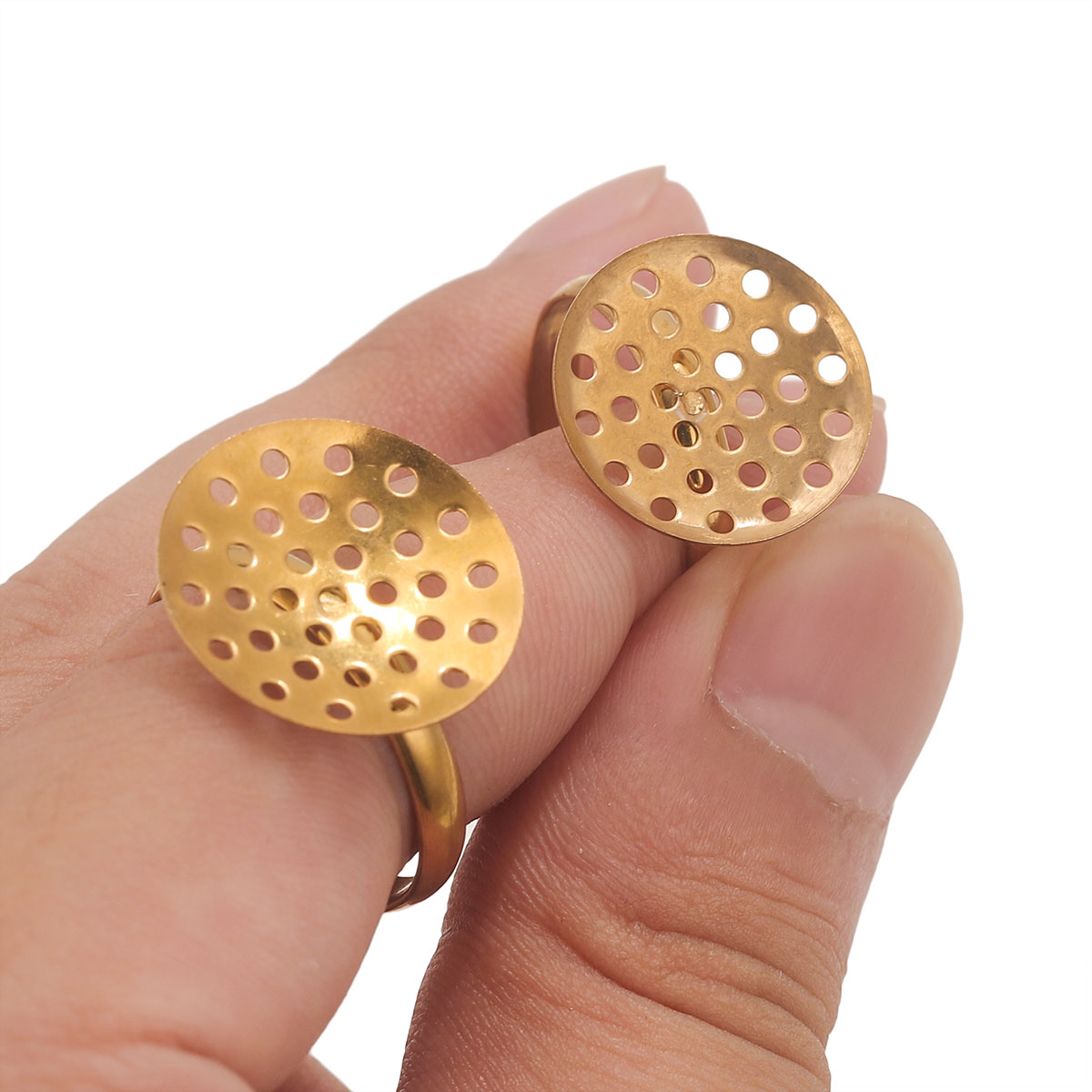 10pcs/lot Stainless Steel Ring - огляд і ціна Ring Set Adjustable