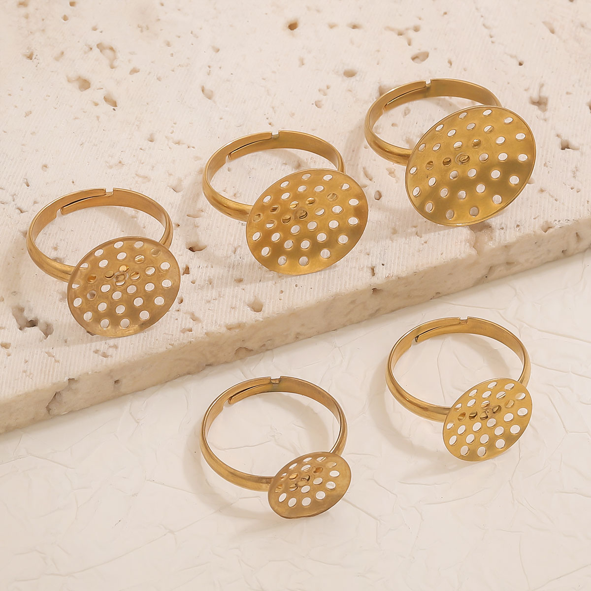 10pcs/lot Stainless Steel Ring - огляд і ціна Ring Set Adjustable
