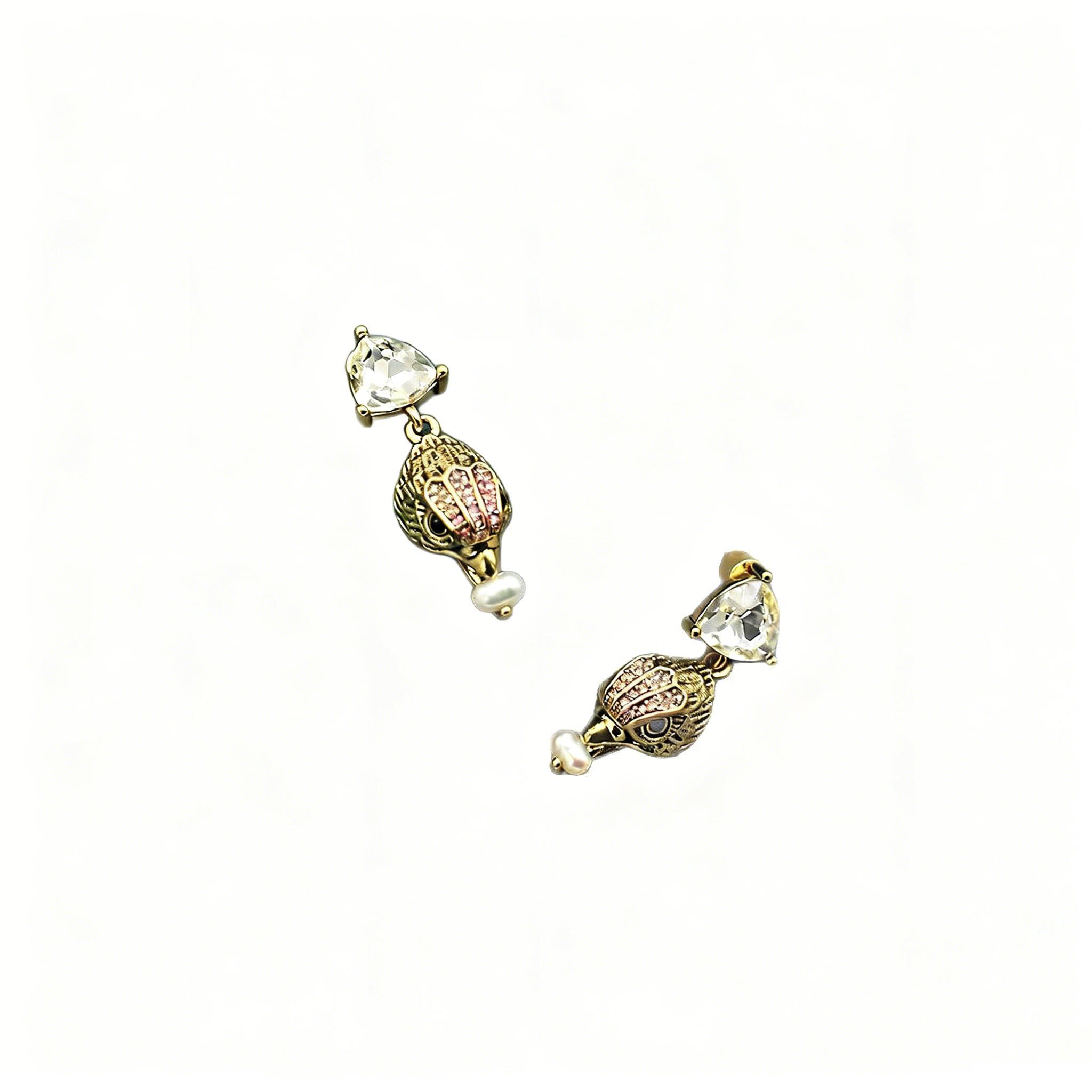 Vintage Eagle Head Stud Earrin - огляд і ціна Women'S Eagles Accessories