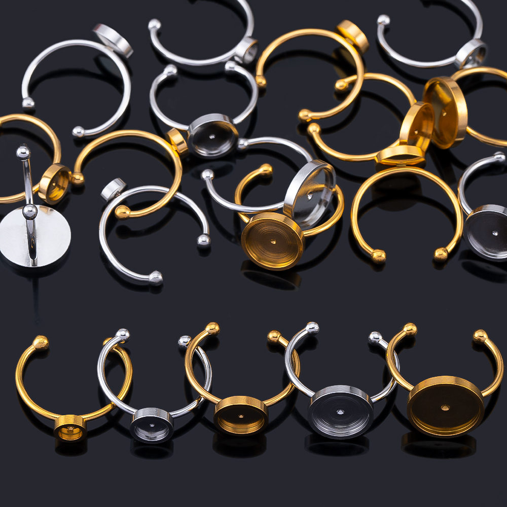 10pcs Adjustable Open Finger R - огляд і ціна Ring Set Adjustable