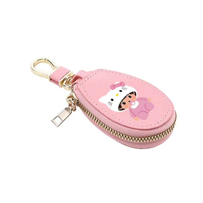 1pcs MONCHHICHI Leather Zipper - огляд і ціна Women'S Key Accessories