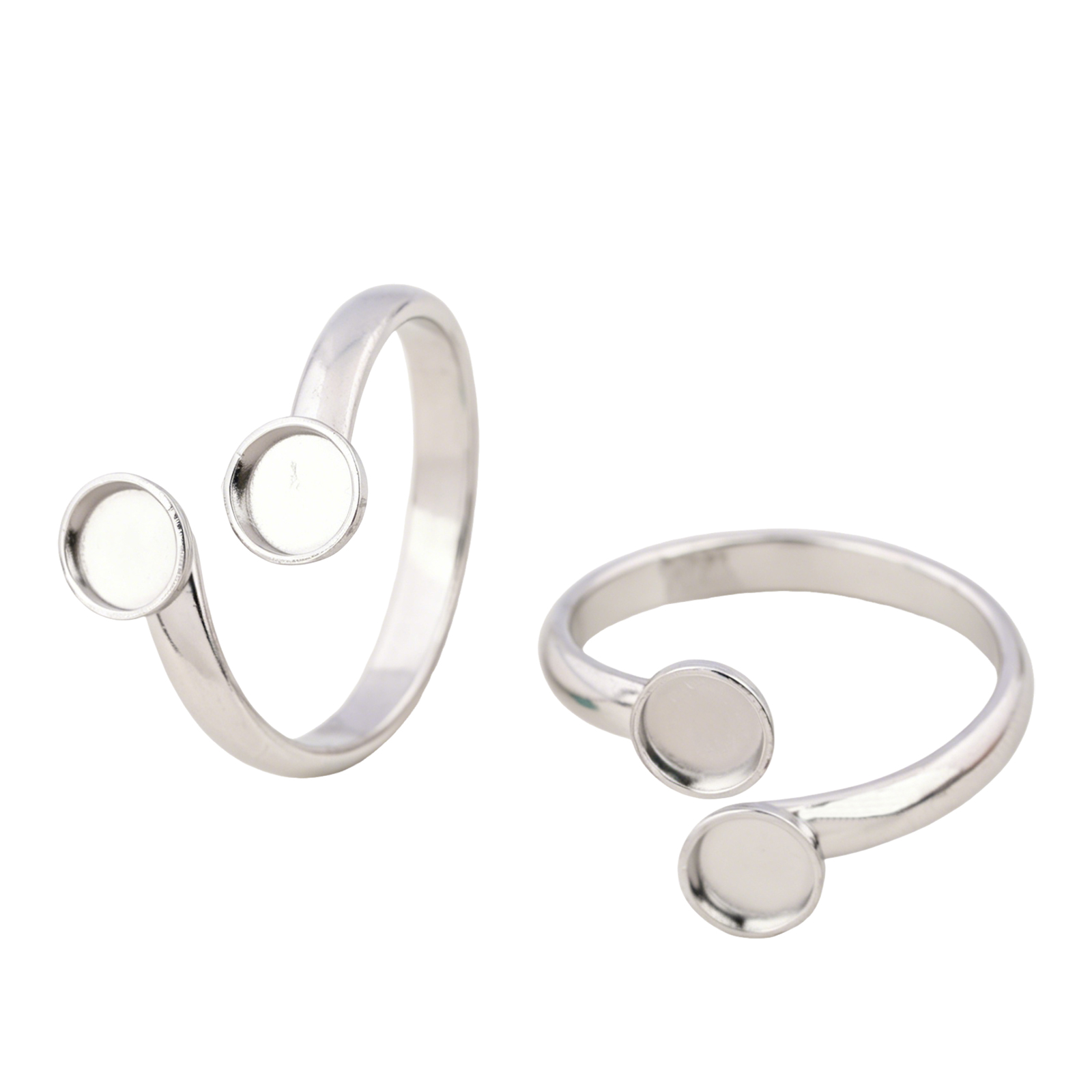 10pcs Stainless Steel Adjustab - огляд і ціна Ring Set Adjustable