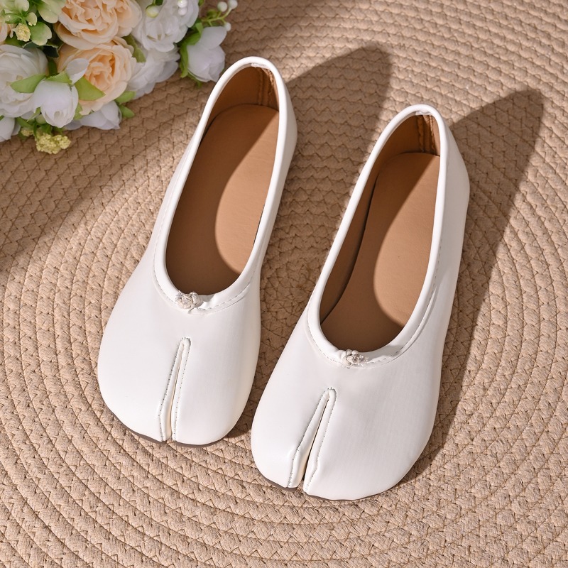 Women Cozy Leather Flats Split - огляд і ціна Women'S Jeans Accessories