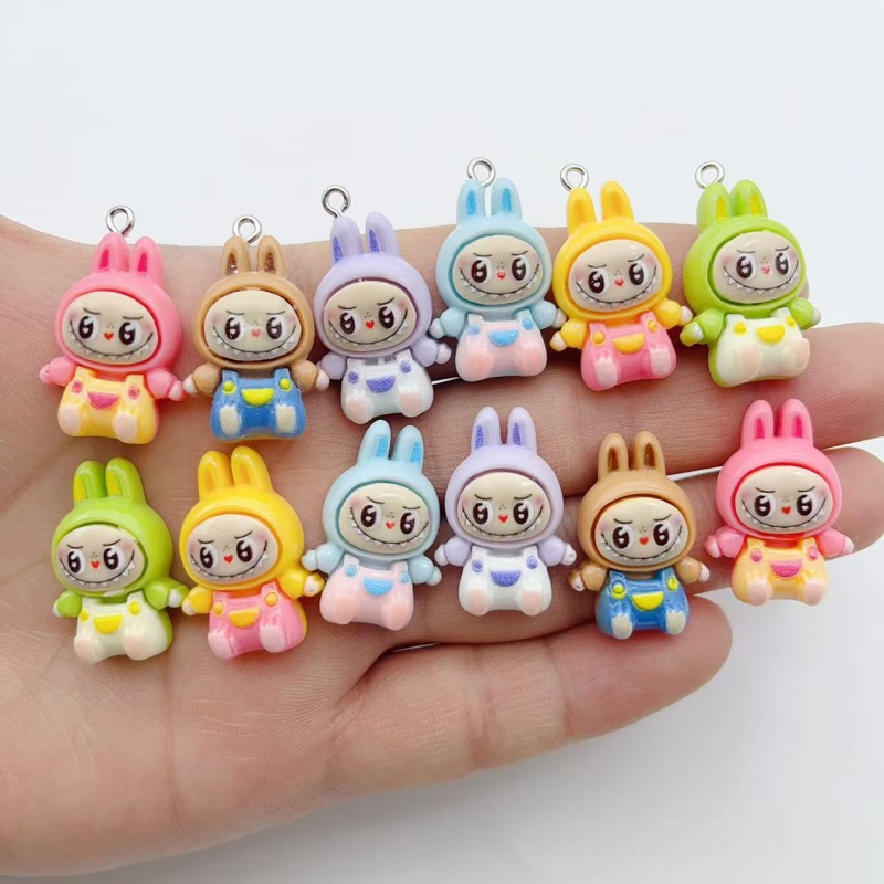 10Pcs Kawaii Rabbit Strawberry - огляд і ціна Women'S Key Accessories