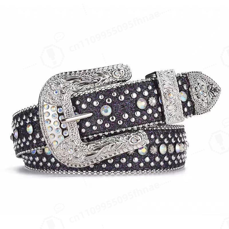 Y2K Style Rhinestone Belt For  - огляд і ціна Women'S Jeans Accessories