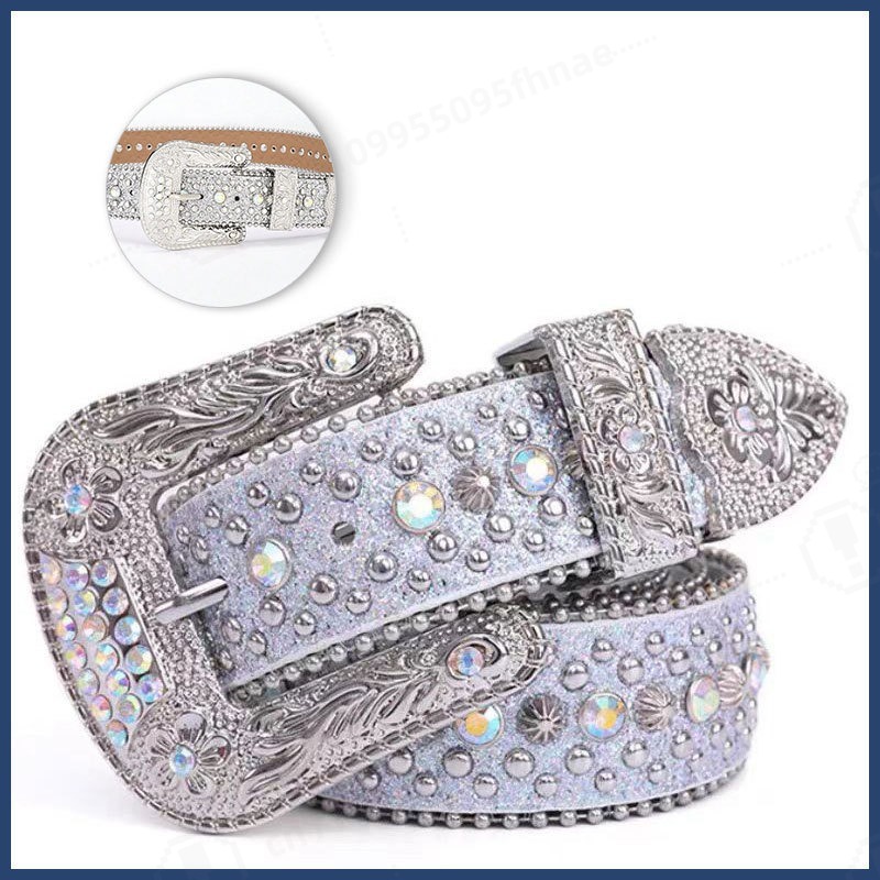 Y2K Style Rhinestone Belt For  - огляд і ціна Women'S Jeans Accessories