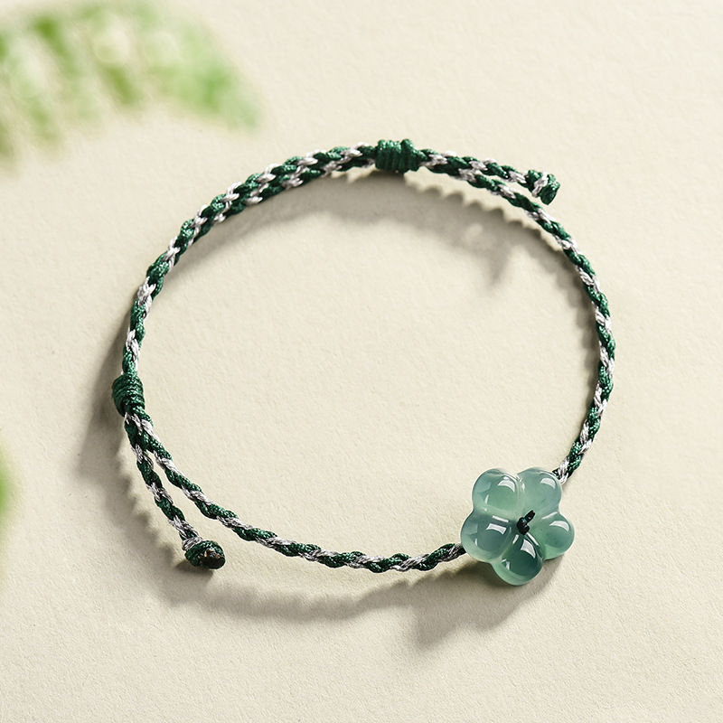 Burmese Jadeite Flower Bracele - огляд і ціна Accessories Woman