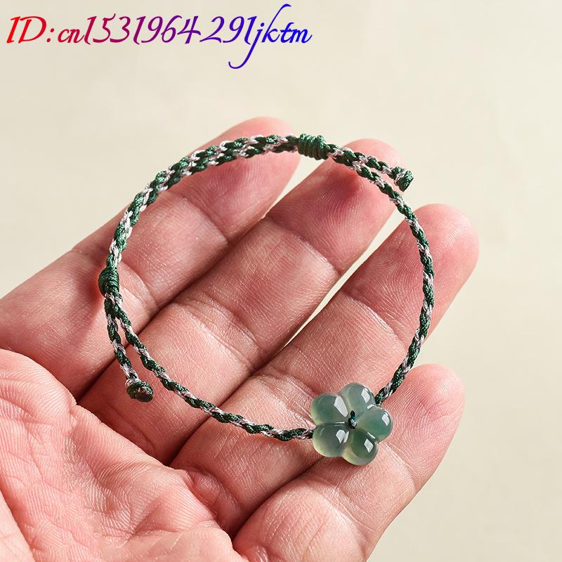 Burmese Jadeite Flower Bracele - огляд і ціна Accessories Woman