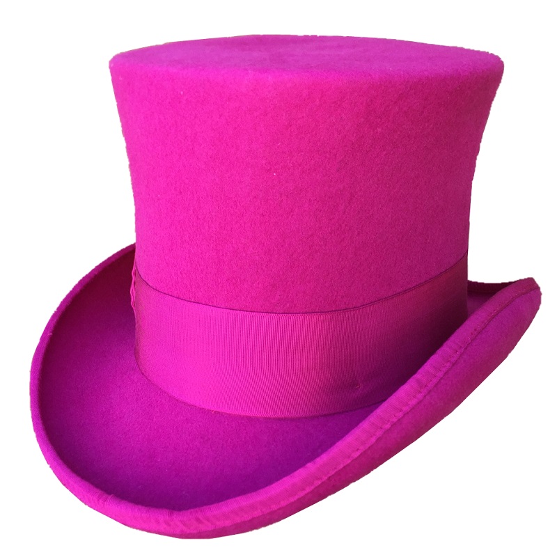Rose PINK Women Top Hat Victor - огляд і ціна Women'S Victorian Era Accessories