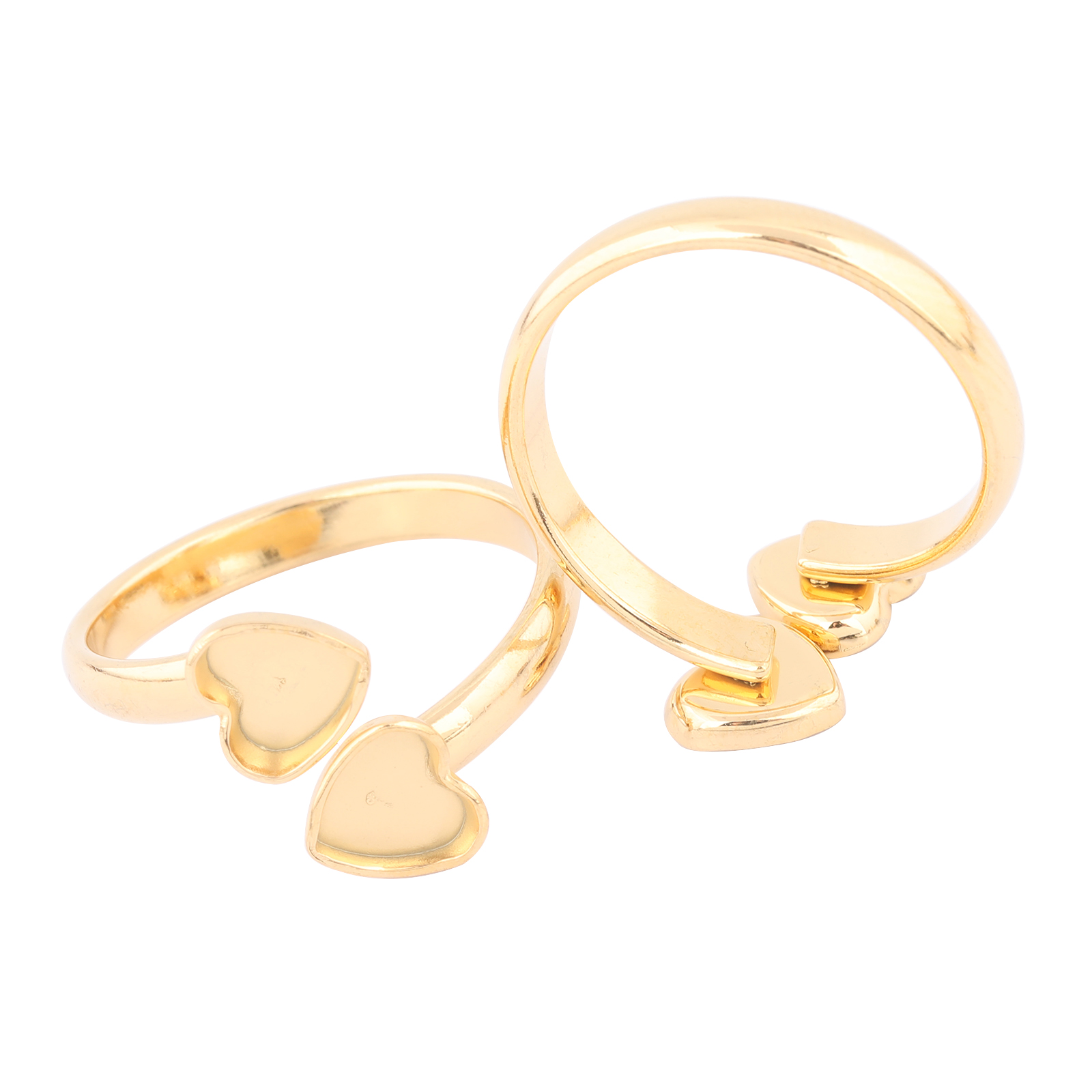 10pcs Stainless Steel Gold Pla - огляд і ціна Ring Set Adjustable