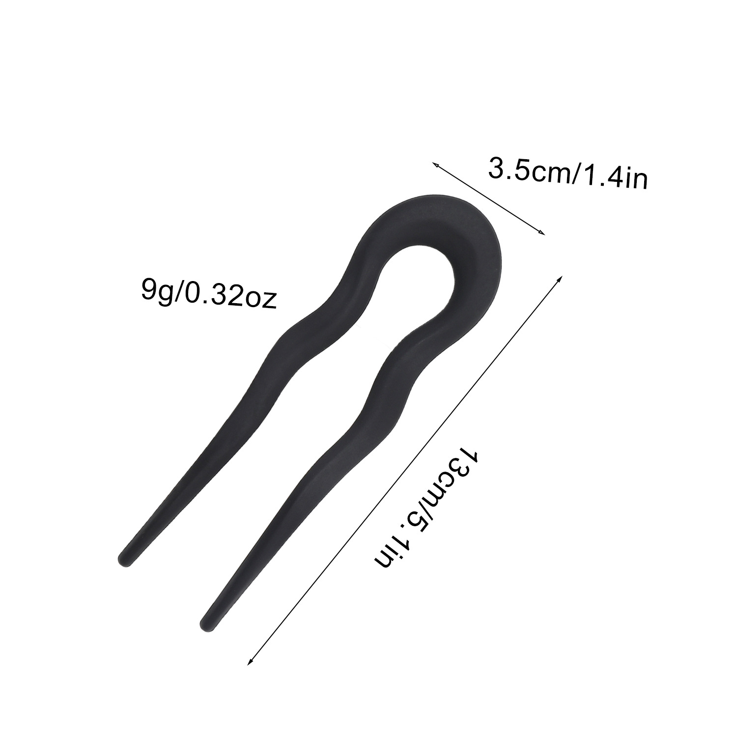 1/4pcs Simple Frosted U-Shaped - огляд і ціна Women Accessories Wholesale